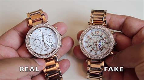 michael kors watch original vs fake|false michael kors watch.